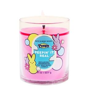 PEEPS PEEPIN’ IT REAL Bath & Body Works Single-Wick Candle Limited Edition